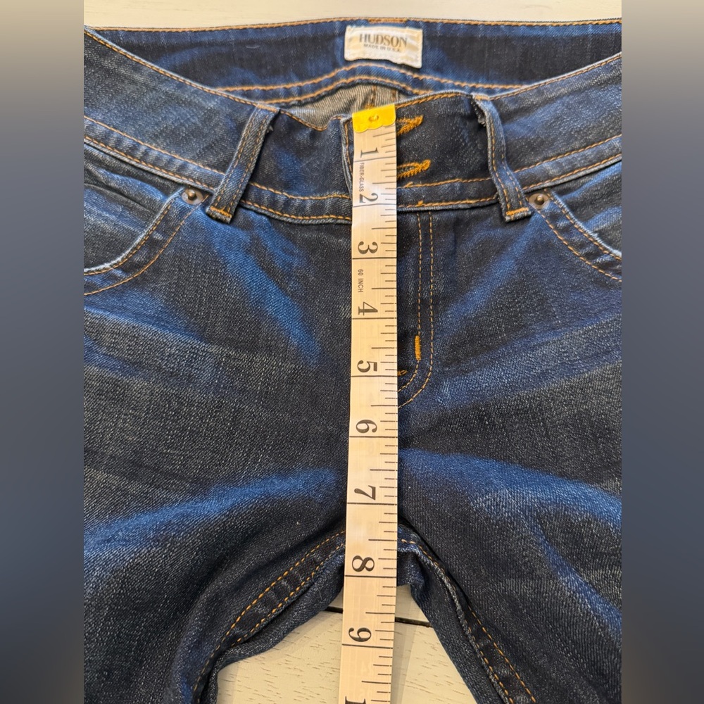 HUDSON | Signature Bootcut Jeans Denim Sz 26 - Picture 10 of 12